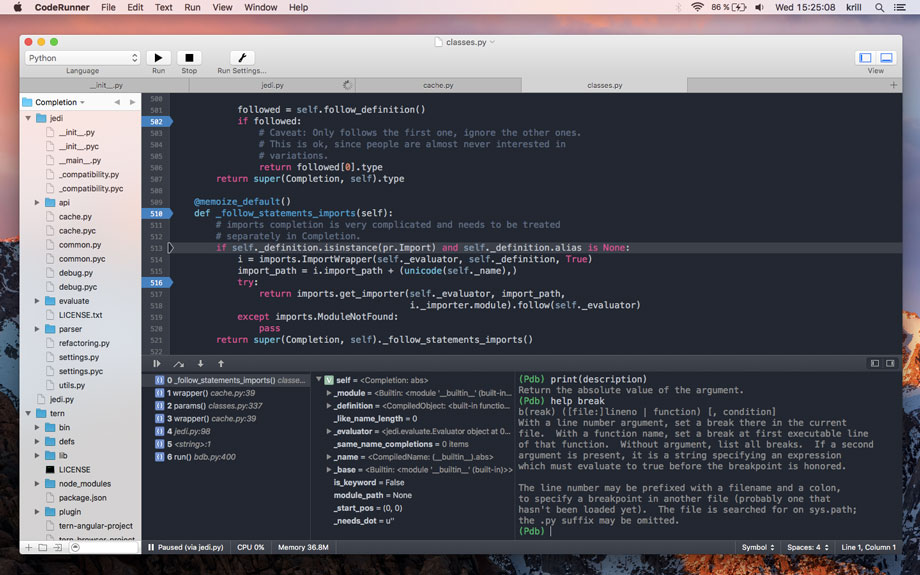 basic code editor for mac
